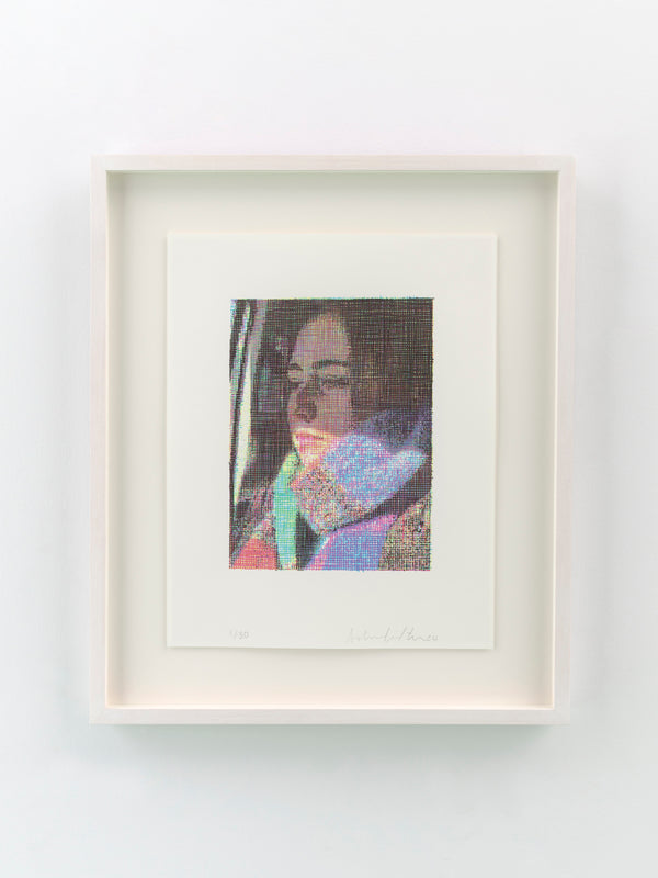 Asher Liftin, "Ariadne", 2024, Silkscreen and relief print