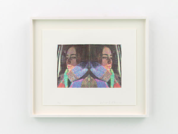 Asher Liftin, "Ariadne, Mirrored", 2024, Silkscreen and Relief Print