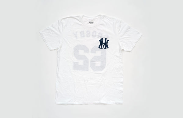NYC TEAM T-SHIRT, 62 CROSBY (WHITE) - Mier Gallery