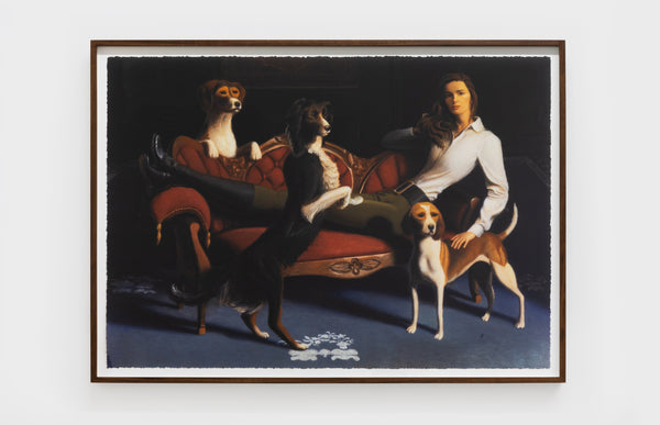 JANSSON STEGNER | WOMAN WITH DOGS | EDITION OF 25